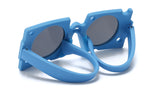 Kids Sunglasses Polarized UV400 Protection Flexible Rubber Frame